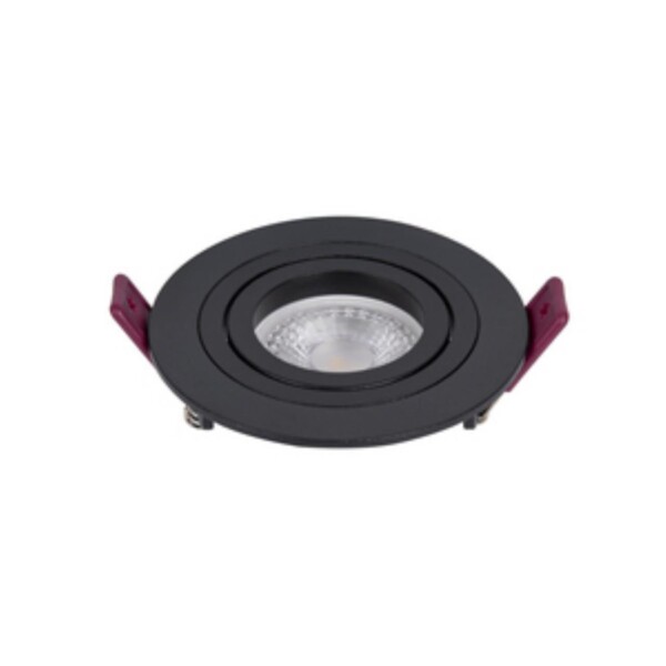 4543-1C, врезной светильник, D92xH28, cutout:D80, 1xGU10x35W, IP20, excluded