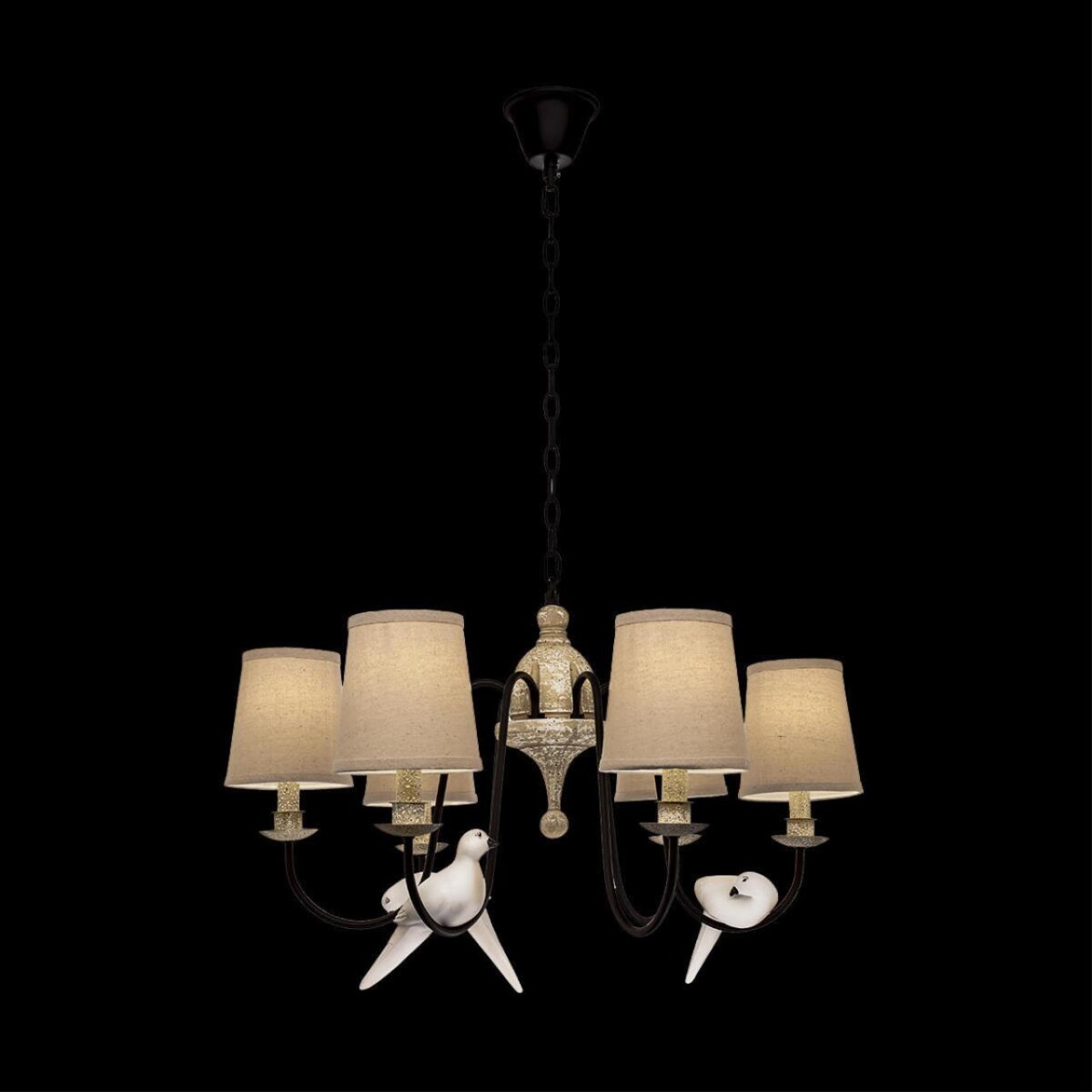 в наличии LOFT1029A-6 Подвесная люстра LOFT IT Birds - купить в интернет-магазине Светильники Торг