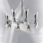 в наличии 817164 Люстра STRATO 16х40W E14 ХРОМ - купить в интернет-магазине Светильники Торг