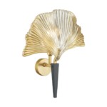 4870/1W HALL ODL_EX22 149 золотой/чёрный/стекло Бра E14 1*40W VENTAGLIO — изображение 3