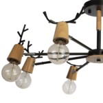 в наличии 10024/8 Black Люстра на штанге LOFT IT Sven - купить в интернет-магазине Светильники Торг