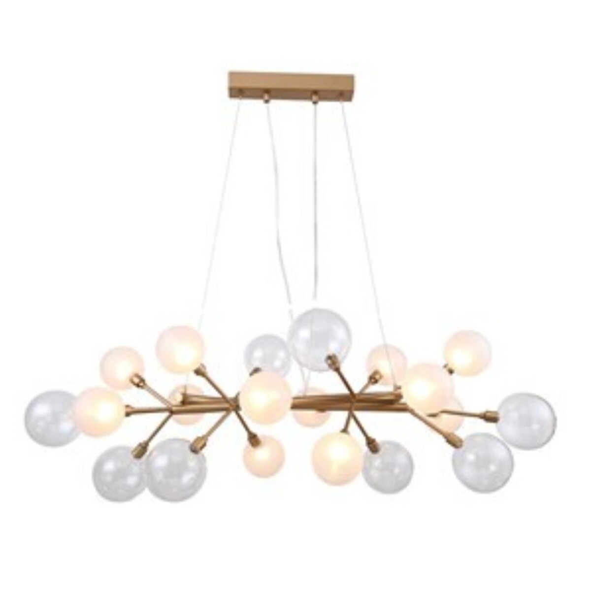 2515-12P, люстра подвесная, L1000xW420xH440/1100, 12xG9x40W, excluded — изображение 1