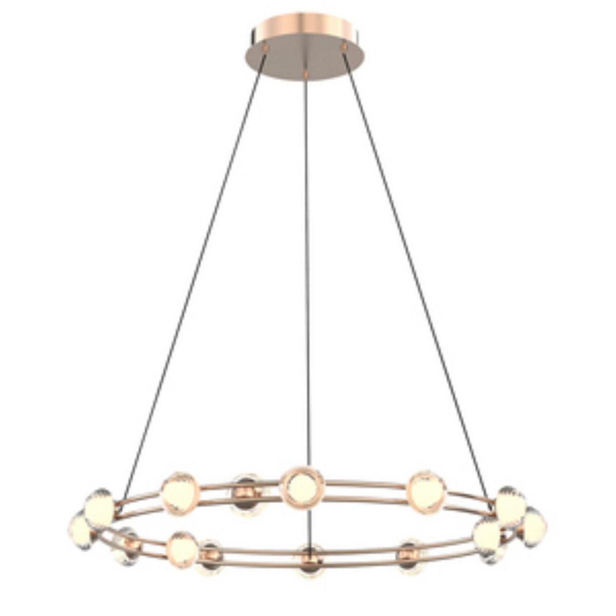 4382-15P, подвесная люстра, D750xH1880, 15xLEDx3.6W, 3850LM, 4000K, CRI>90, included — изображение 1