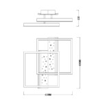 Escada 10215/2 LED*90W White/Black — изображение 7