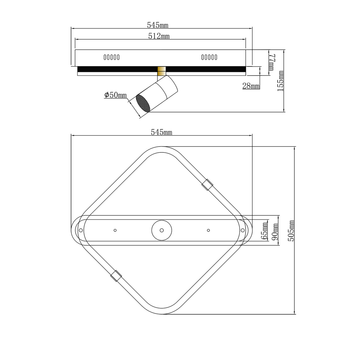 Escada 10280/1 LED*31+3W Chrome — изображение 6