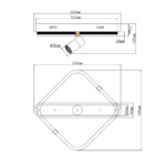 Escada 10280/1 LED*31+3W Chrome — изображение 6