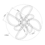 Escada 10270/8 LED*82W White — изображение 6