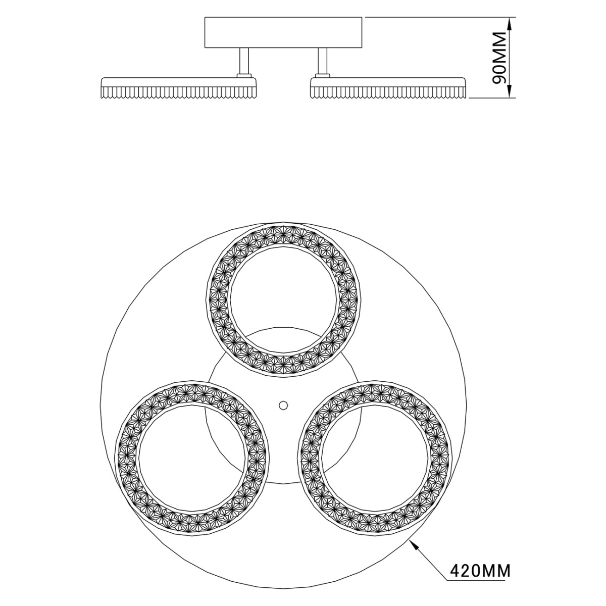 Escada 10281/3 LED*60W White — изображение 7