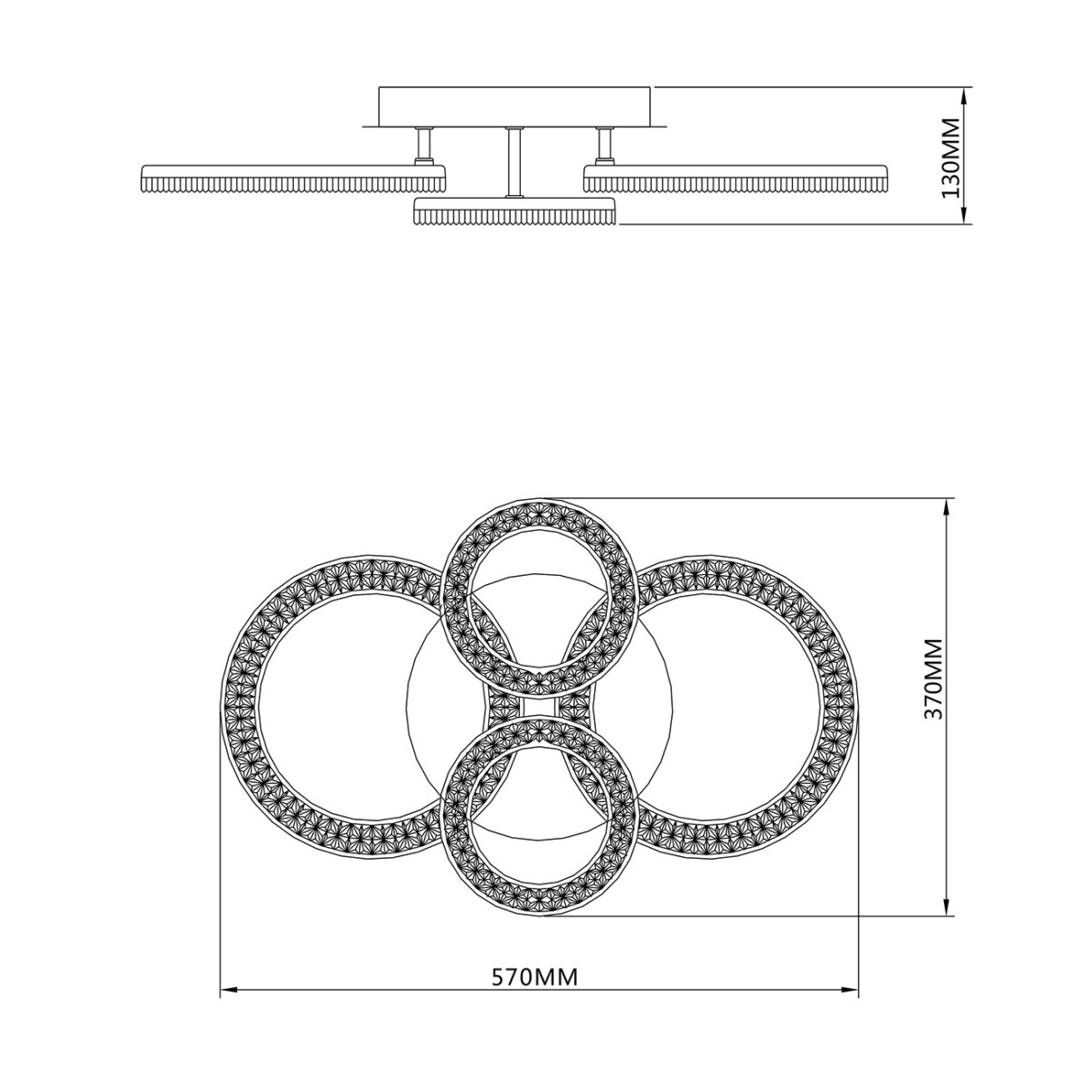 Escada 10281/4 LED*126W White — изображение 7