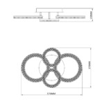 Escada 10281/4 LED*126W White — изображение 7