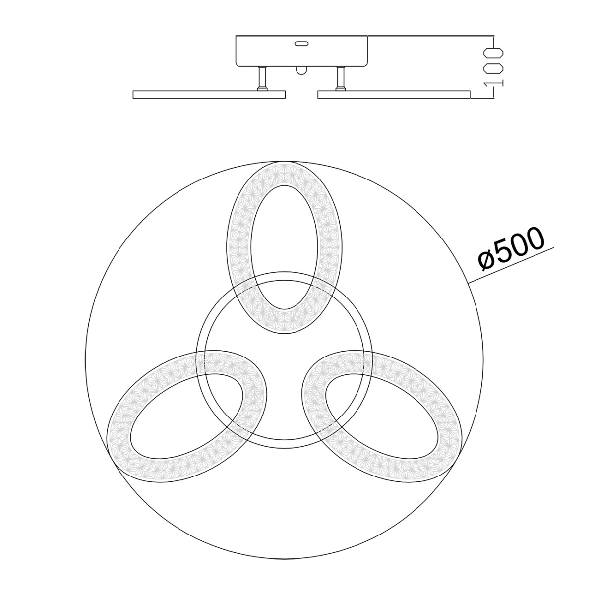 Escada 10283/3 LED*72W Chrome — изображение 7