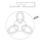 Escada 10283/3 LED*72W Chrome — изображение 7