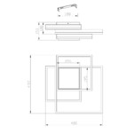 Escada 10242/4 LED*143W Black — изображение 7