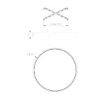 Escada 10226/SG LED*43W Moon — изображение 6