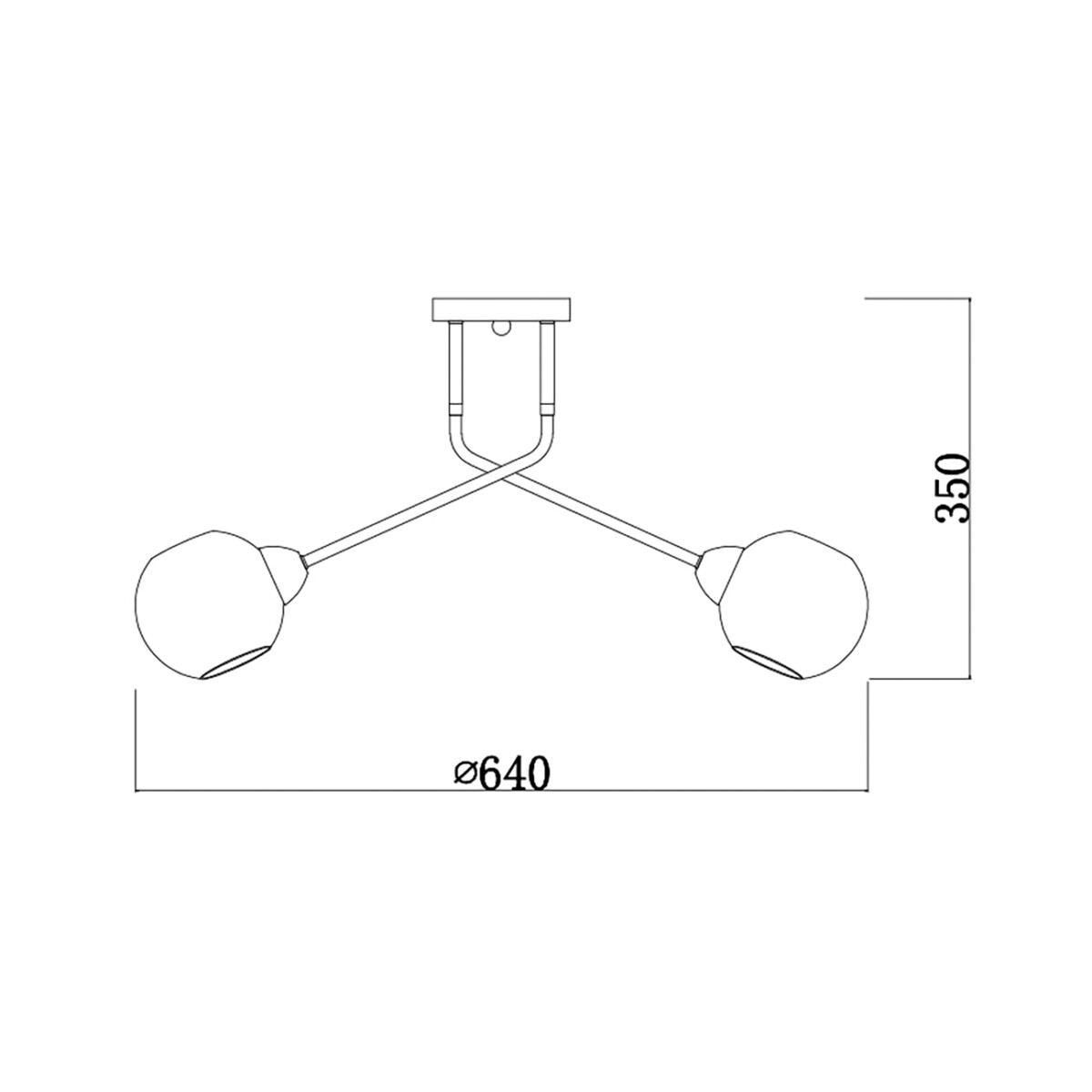 Escada 2113/3P E27*40W Copper/Black — изображение 6