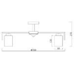 Escada 1142/7P E27*60W Gold — изображение 6