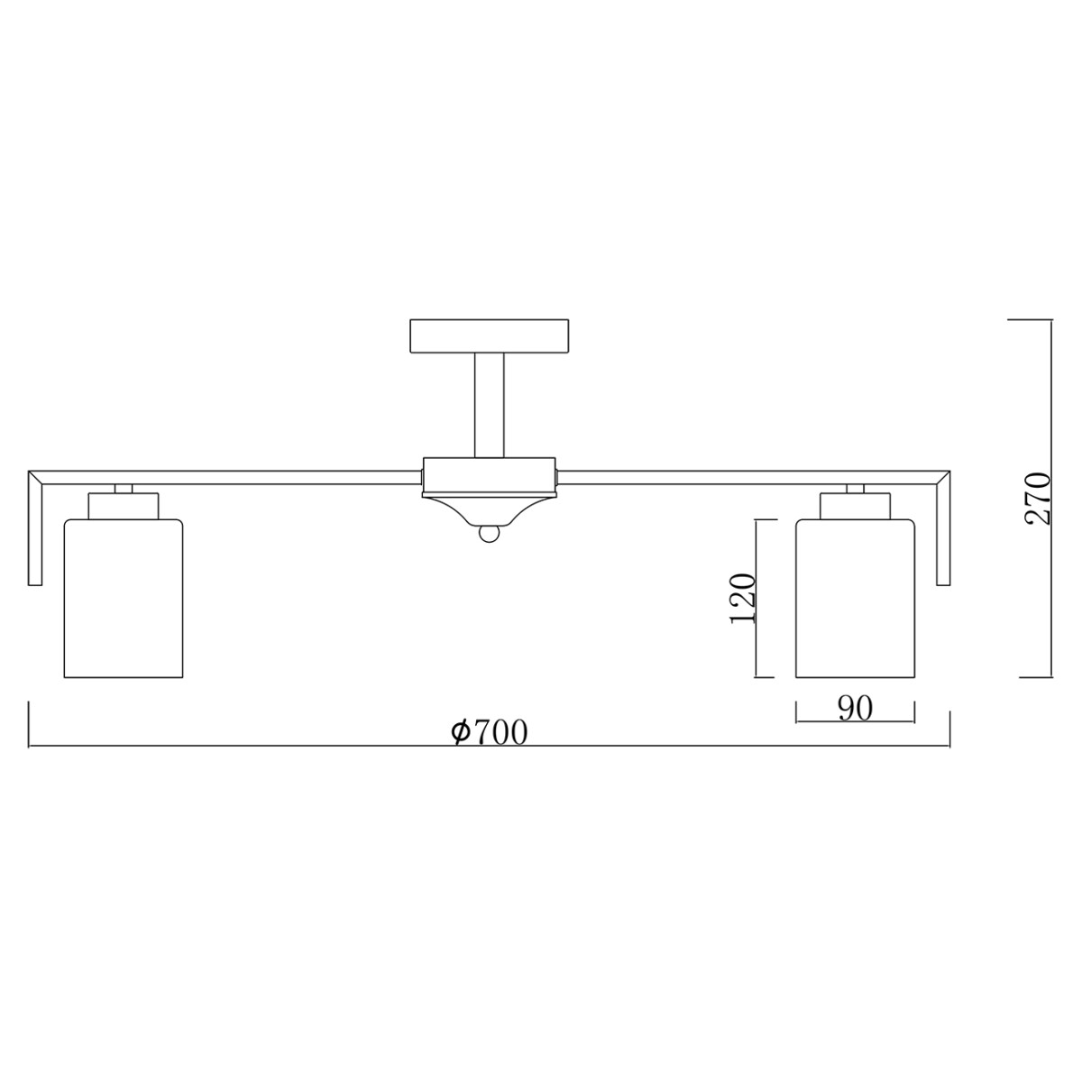 Escada 1142/7P E27*60W Silver — изображение 6