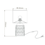 Escada 10203/L E14*40W Grey — изображение 4