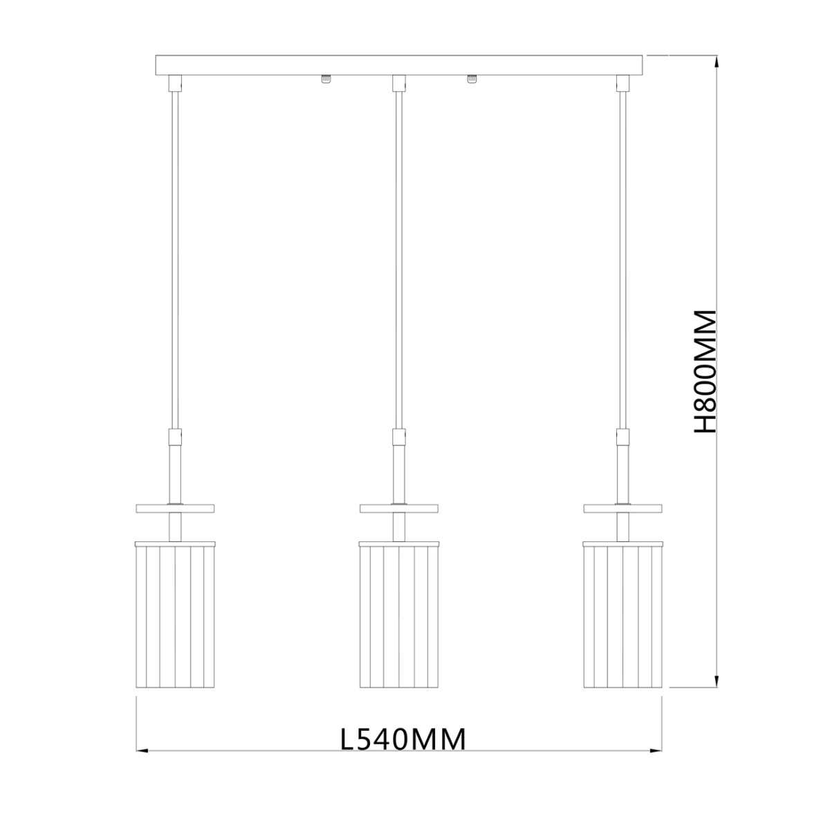 Escada 10191/3S E14*40W Black — изображение 7