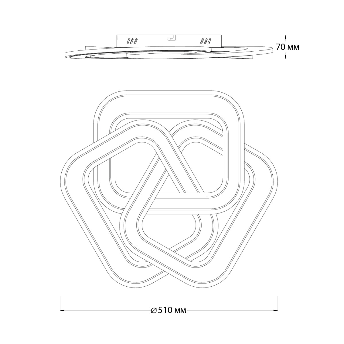 Escada 10244/3 LED*140W White — изображение 7