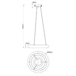 Escada 10258/1 LED*30W White — изображение 7