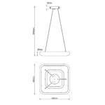 Escada 10259/1 LED*45W White — изображение 7