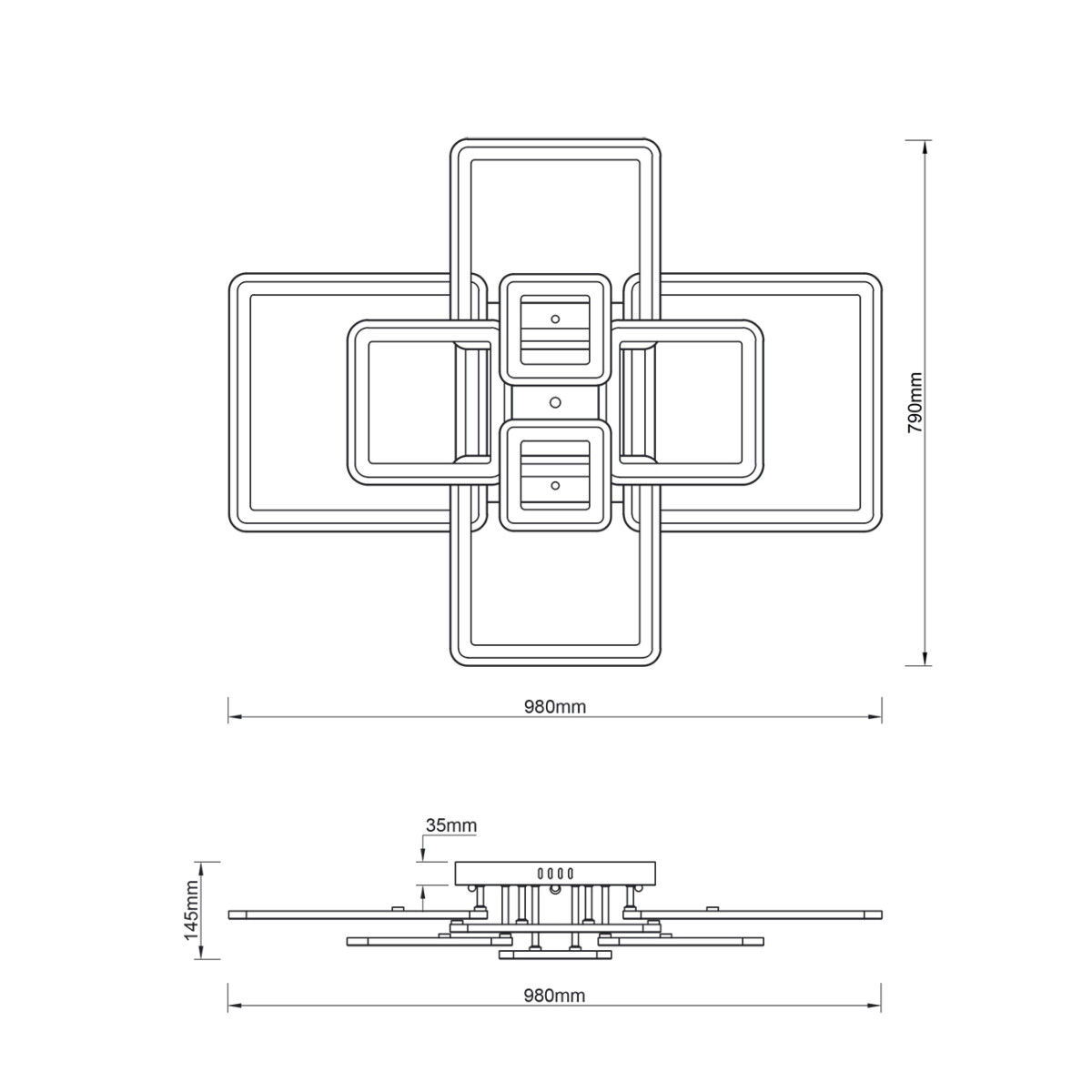 Escada 10286/8 LED*240W White — изображение 7