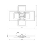Escada 10286/8 LED*240W White — изображение 7