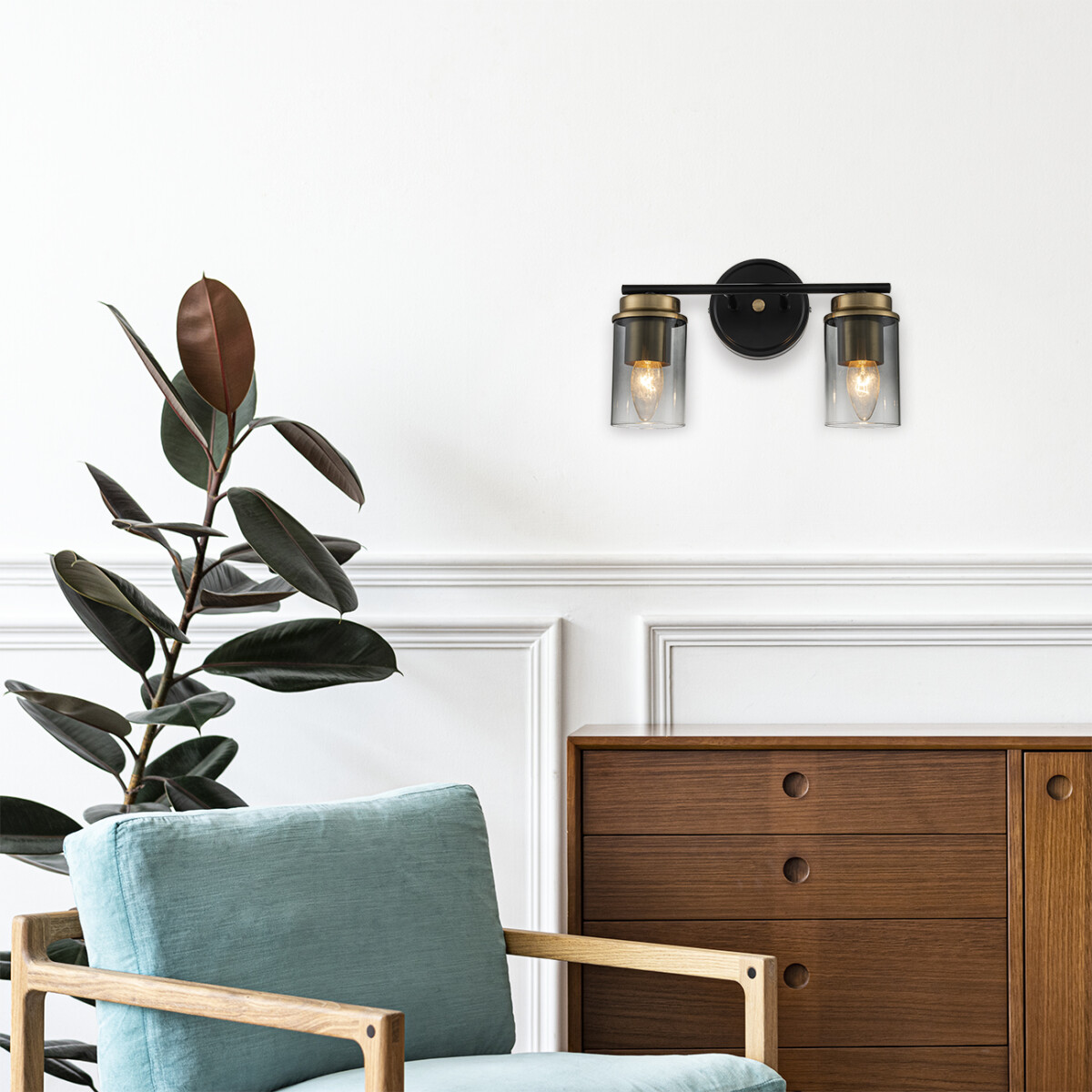 Escada 2118/2A E14*40W Black/Brass — изображение 5