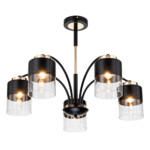 Escada 2121/5P E27*40W Black/Gold