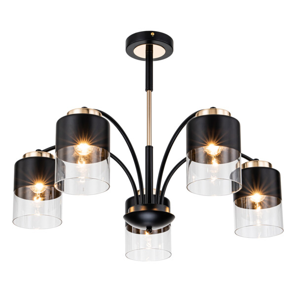 Escada 2121/5P E27*40W Black/Gold