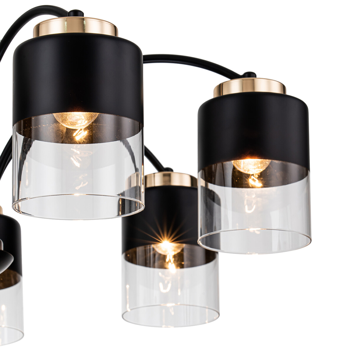 Escada 2121/7P E27*40W Black/Gold — изображение 3