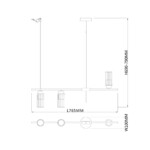 Escada 2100/3P E14*40W Black — изображение 6