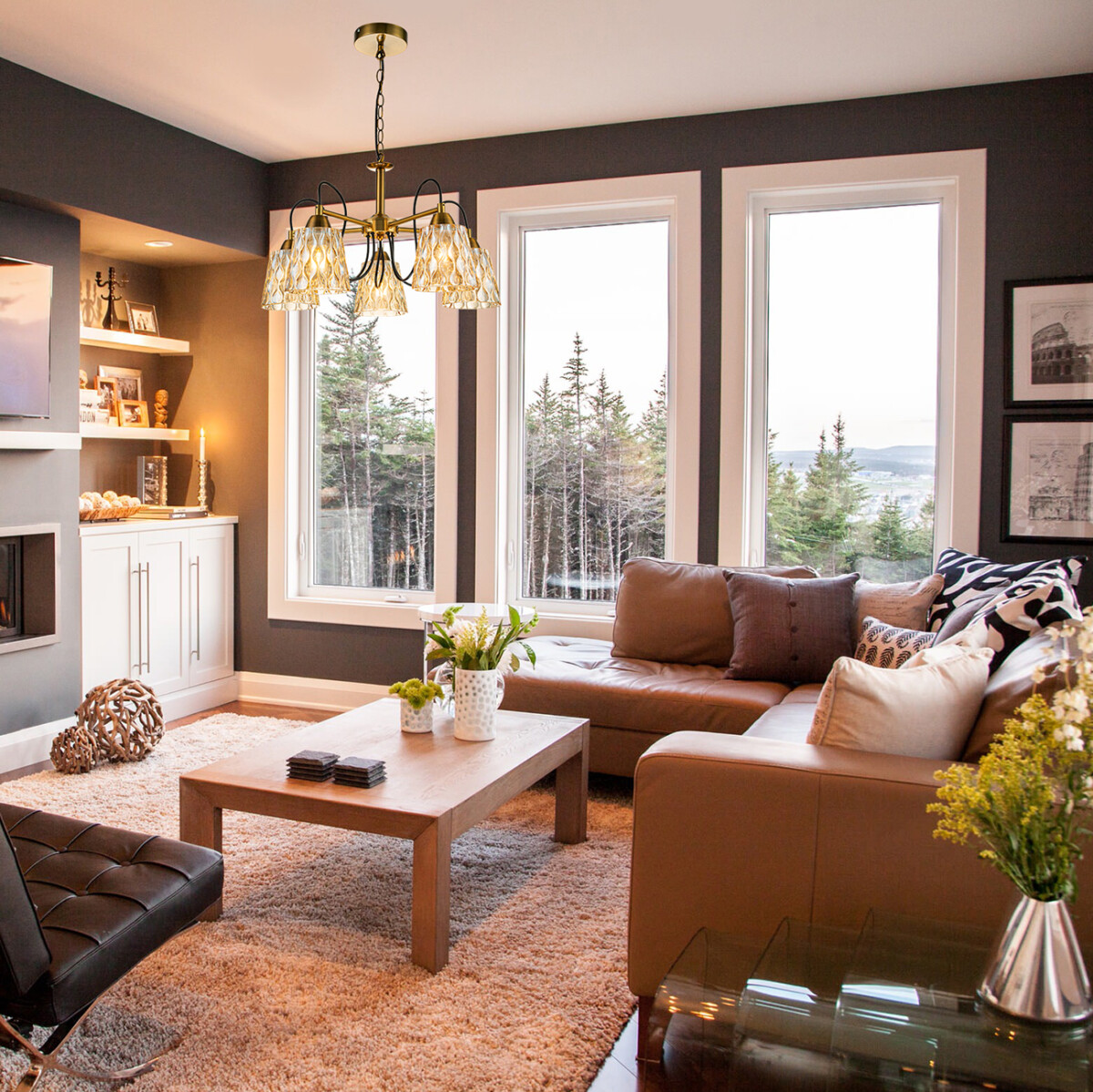 Escada 1125/5PL E27*40W Brass — изображение 5