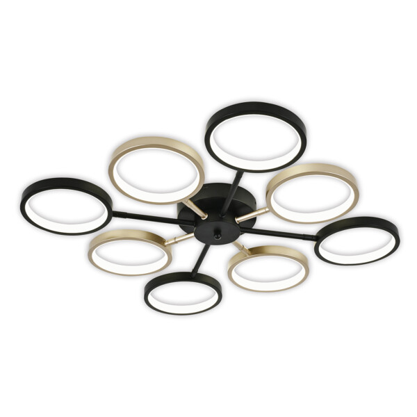 Escada 10262/8 LED*50W Black/Gold