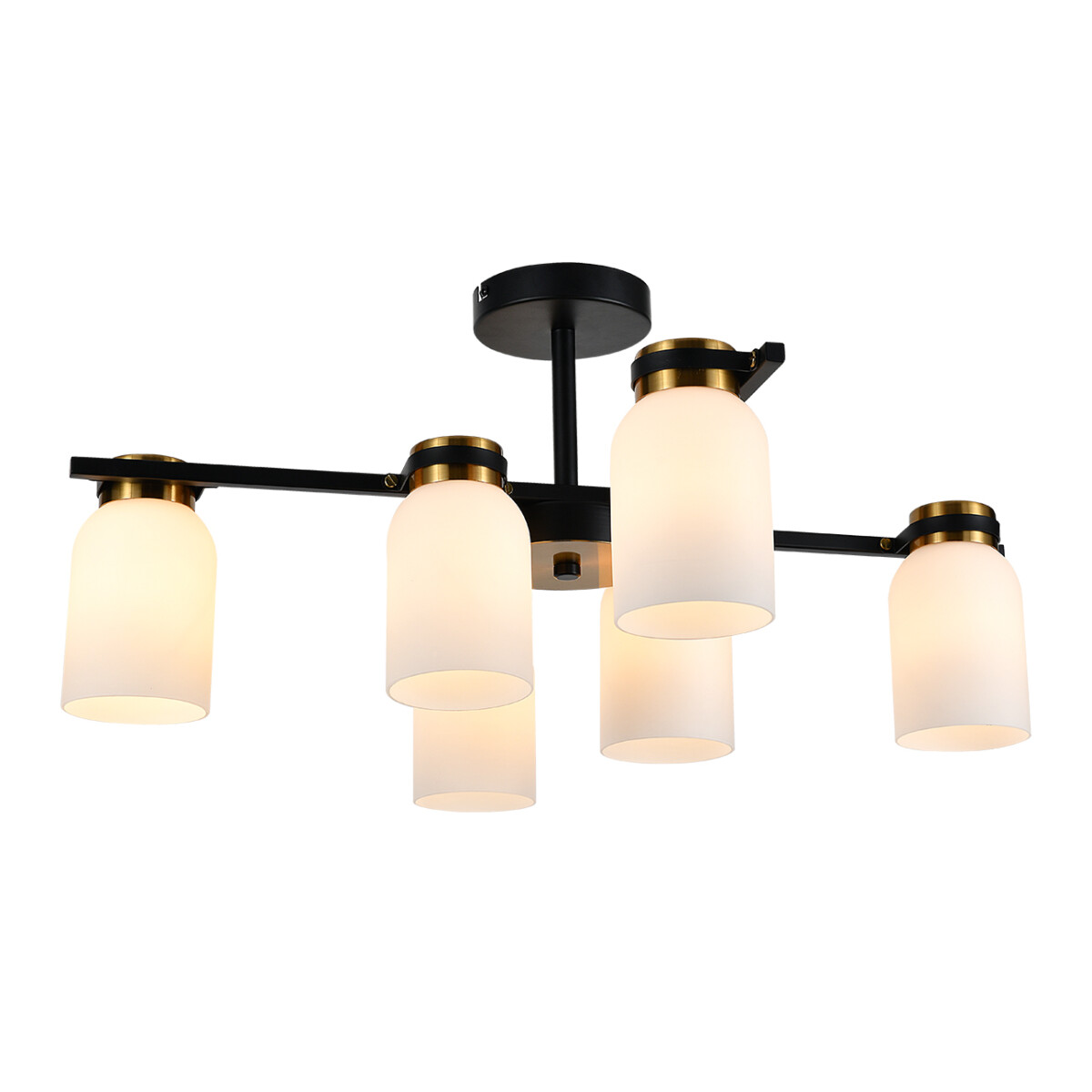 l116430 Escada 1151/6P E14*40W Black/Brass — изображение 1