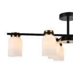 Escada 1151/8P E14*40W Black/Brass — изображение 3