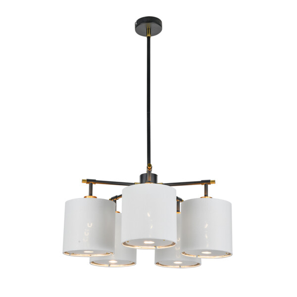 Escada 10186/5PL E27*60W Black