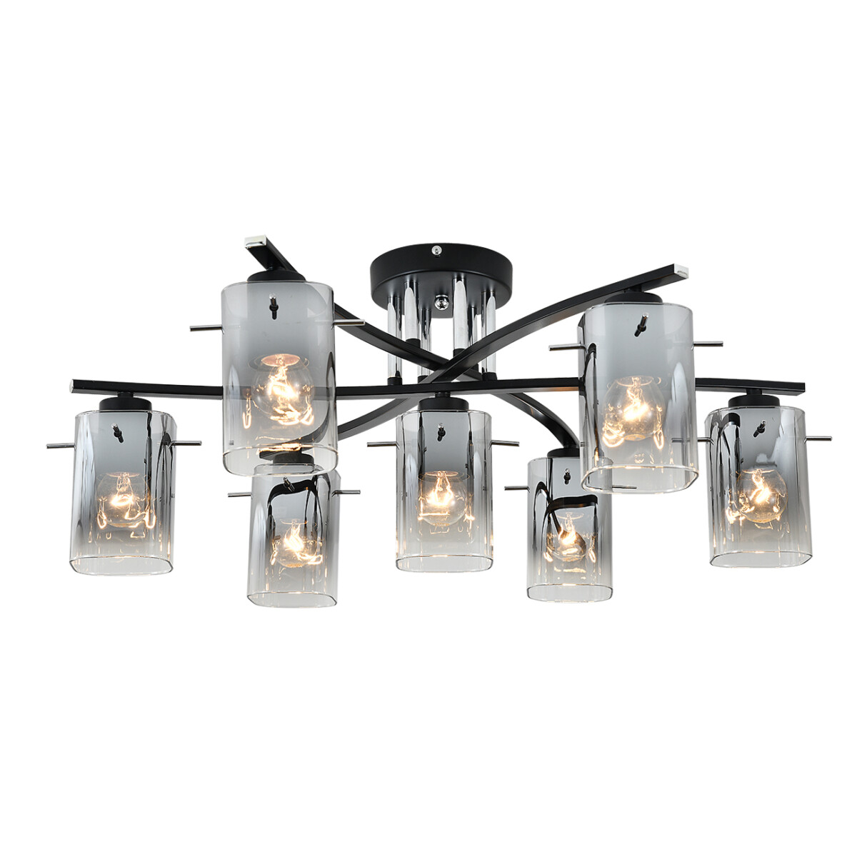 l116550 Escada 1101/7P E27*40W Black — изображение 1