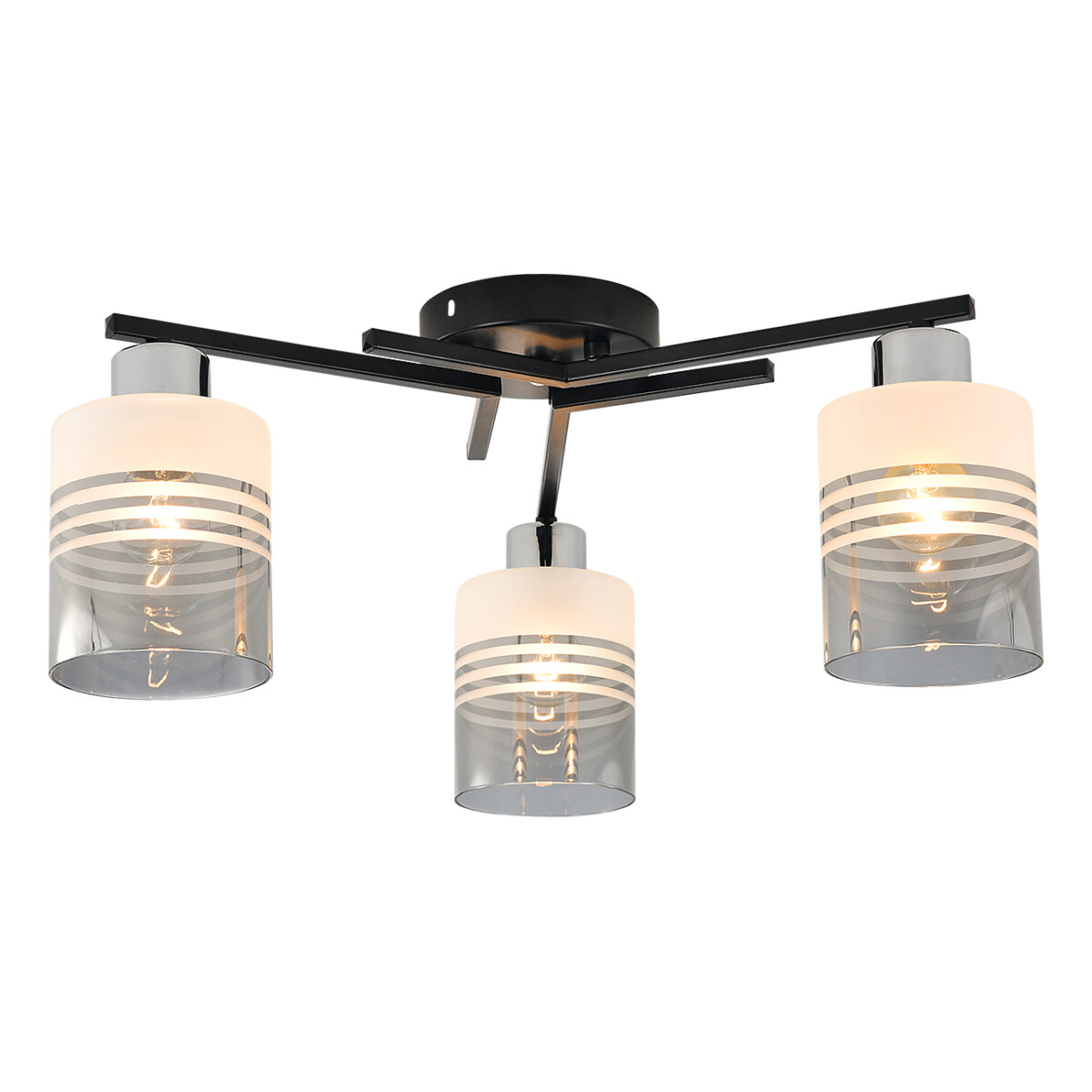 l116850 Escada 1132/3P E27*60W Black/Chrome — изображение 1