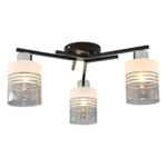 Escada 1132/3P E27*60W Black/Chrome