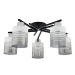 Escada 1132/5P E27*60W Black/Chrome — изображение 2