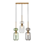 Escada 1141/3S E14*60W Clear/Green/Smoke