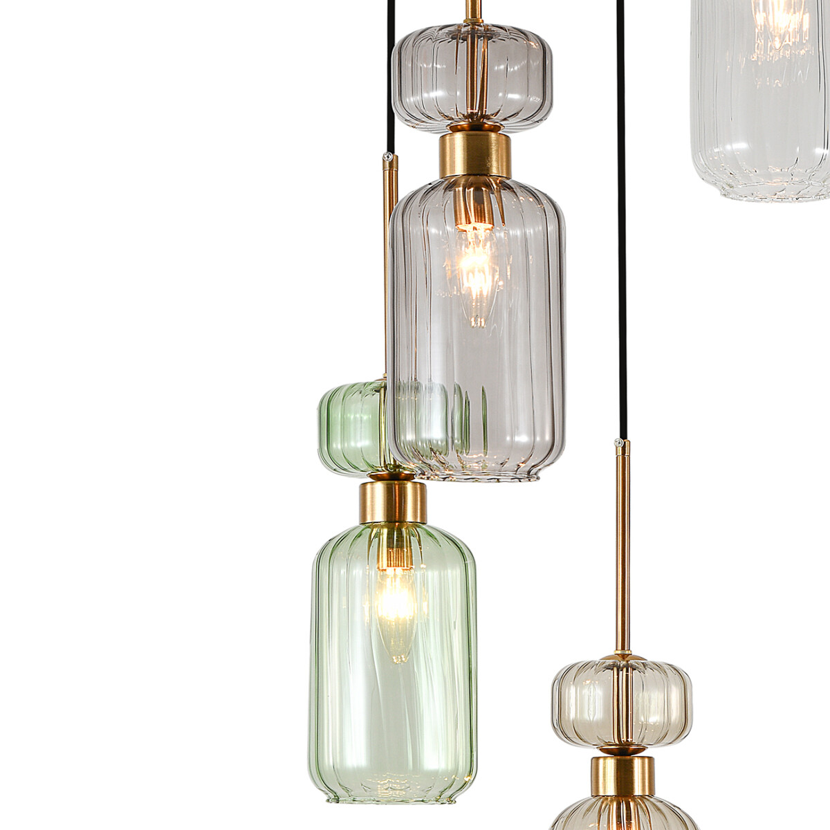 Escada 1141/5S E14*60W Clear/Beige/Green/Smoke/Amber — изображение 3