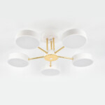 Escada 10262/5 LED*64W White/Gold — изображение 2