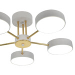 Escada 10262/5 LED*64W White/Gold — изображение 5