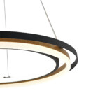 Escada 10248/2 LED*82W Black/Wood — изображение 5