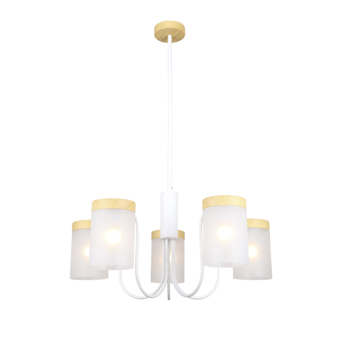 l119720 Escada 1172/5P E14*40W White/Wood — изображение 1