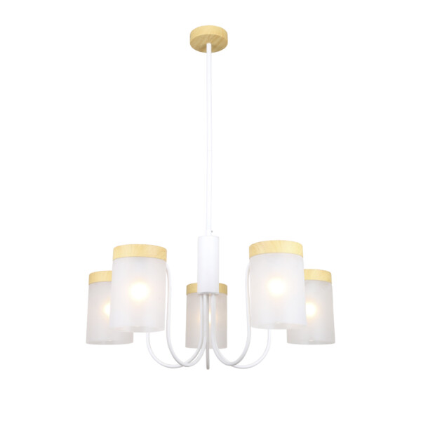 Escada 1172/5P E14*40W White/Wood