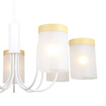 Escada 1172/7P E14*40W White/Wood — изображение 2